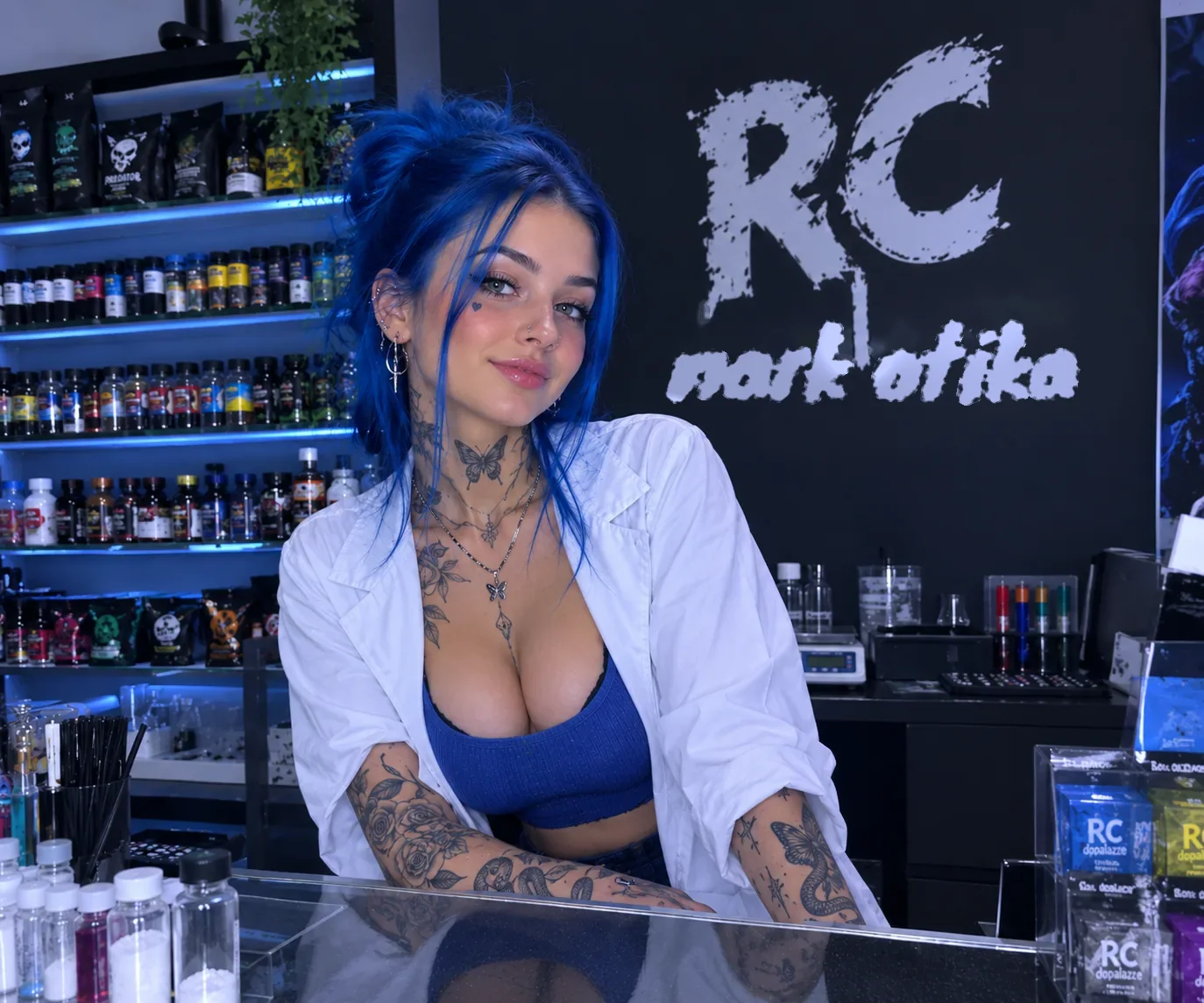 RC-butikkmiljø