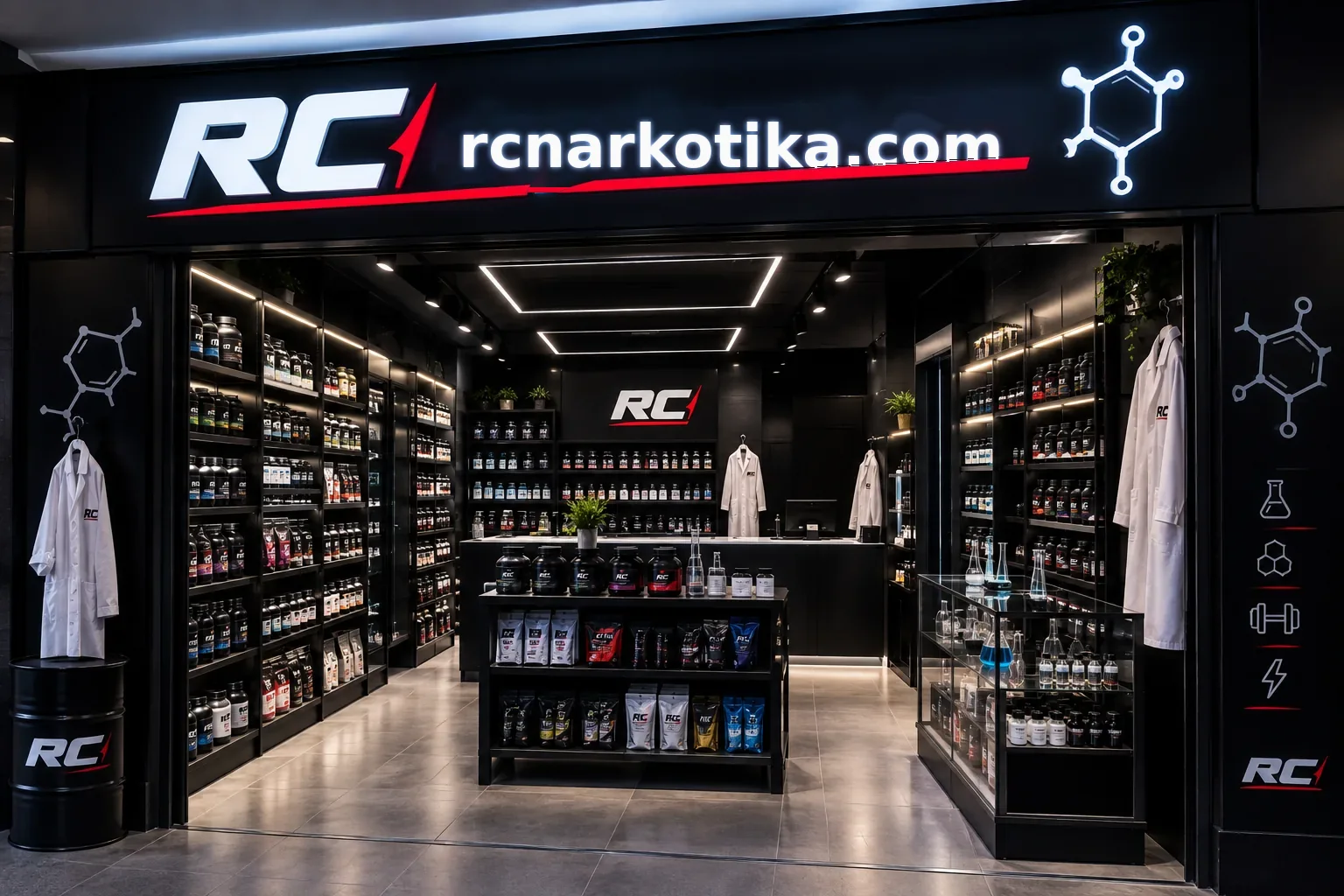 RC-butikkfront — RC Narkotika